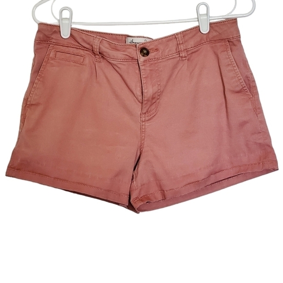 1191 * American Rag Shorts Brick Red Size 9 - Picture 1 of 11